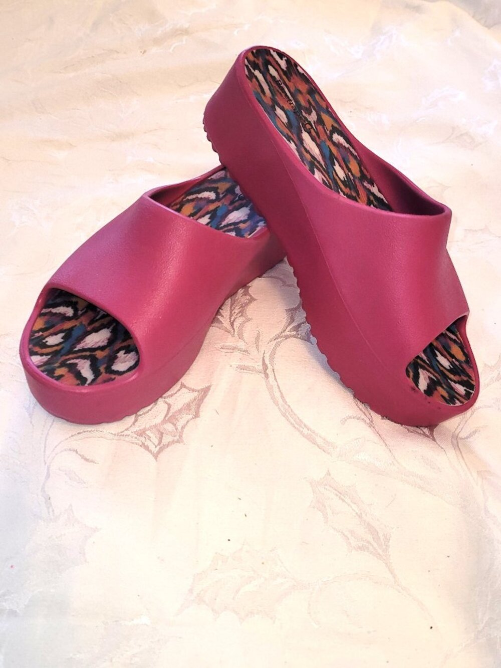 Baretraps PARVATI Women's Sandals Pink / Leopard Print Insole